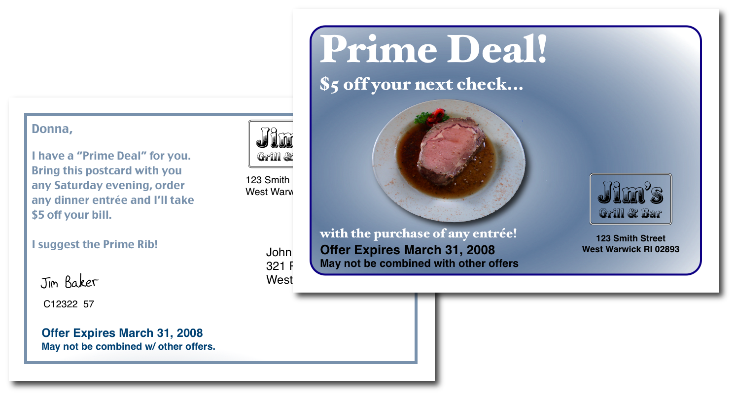 Prime Deal Postcard